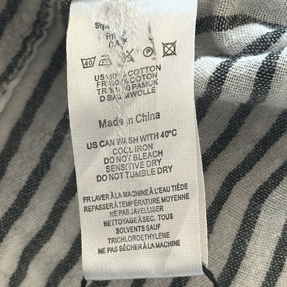 Nifty Genius Truman‎ Double Gauze Long Sleeve Button Down Men's Size Large - Picture 9 of 13